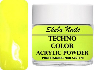 Techno Color Acrylic Powder - Neon Black