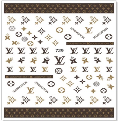 Louis Vuitton Pattern Decal / Sticker