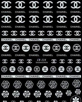 Shop Chanel Nail Sticker online