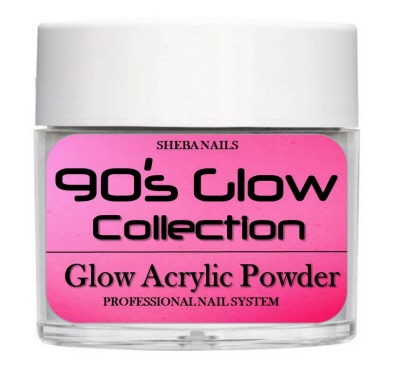 White glow hotsell acrylic powder