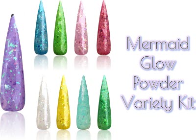 Wholesale 5g/Box Mirror Mermaid Glitter Powder For Nails Shinning