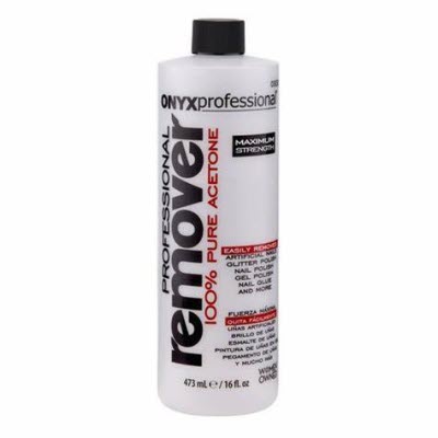 Onyx Professional 100% Acetone Nail Polish Remover Plus 16 Oz