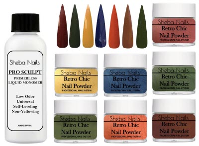 Halloween Scream Color Acrylic Powder Master Kit