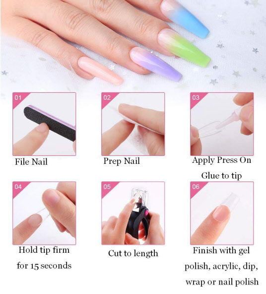 Press On Nail Quickie Kit