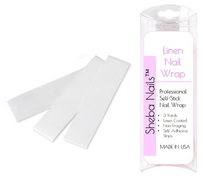 Linen Fabric Nail Wrap | 3049