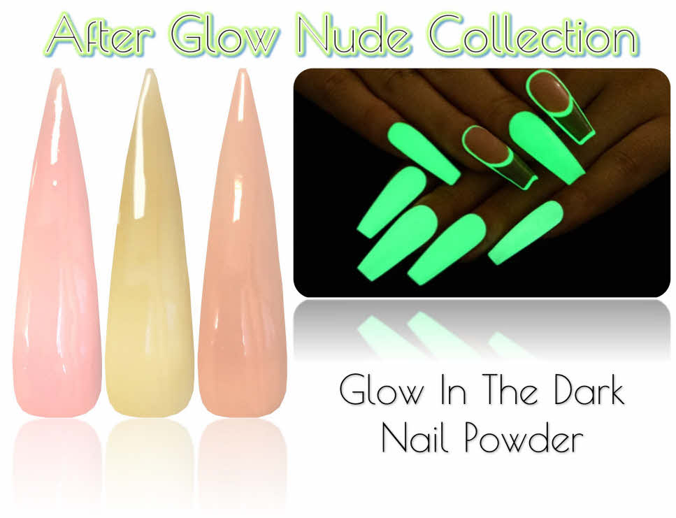 Nude Glow in the Dark Acrylic Nail Powder