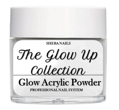 White glow 2025 acrylic powder